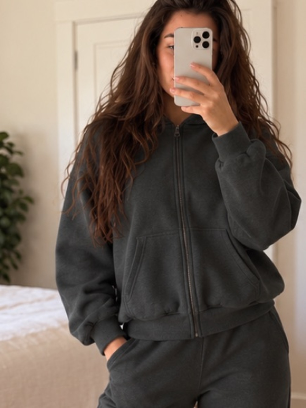 SKIM Zip Up Classic Hoodie in limited edition color SPRUCE. Size XL